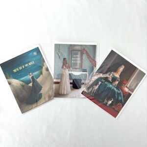 Janet Hill Studio Greeting Card 3 PC Set NWT Blank Canadian Artist Whimsical
